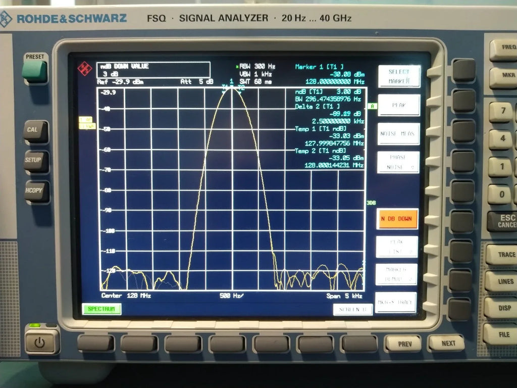 Rohde & Schwarz FSQ40 Signal Analyzer 20 Hz to 40 GHz - ZYYKZ Test Equipment