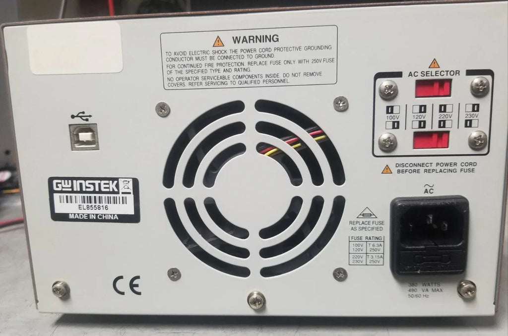 GW Instek USB Programmable Benchtop Lab Power Supply - ZYYKZ Test Equipment