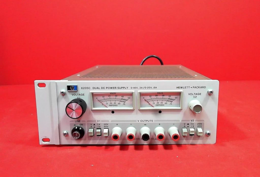 Agilent 6205C DC Power Supply 0-40V @ 0.3A, 0-20V @ 0.6A - ZYYKZ Test Equipment