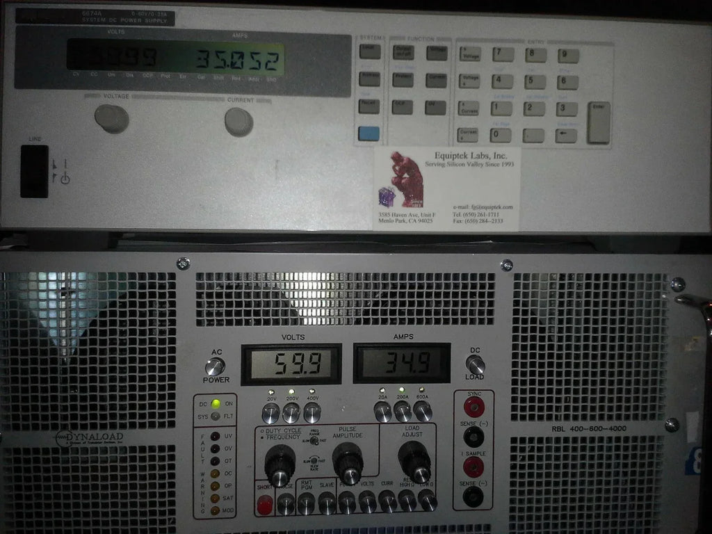 HP 6674A Programmable DC Power Supply 0-20V 0-10A - ZYYKZ Test Equipment