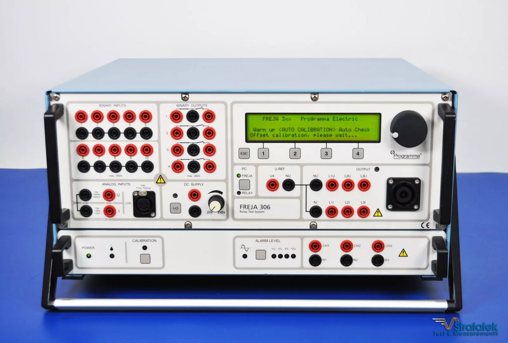 Programma FREJA 306 Relay Test System with Amplifier