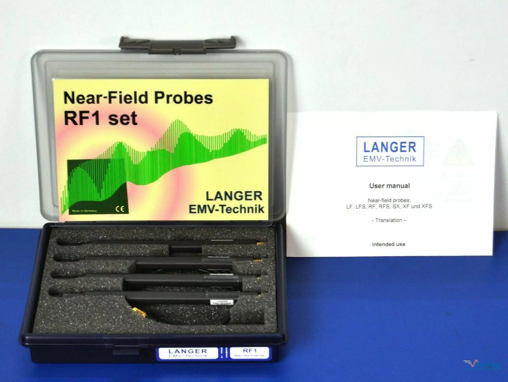 Langer EMV RF1 Set Near-Field Probes for EMC Testing (30 MHz - 3 GHz)