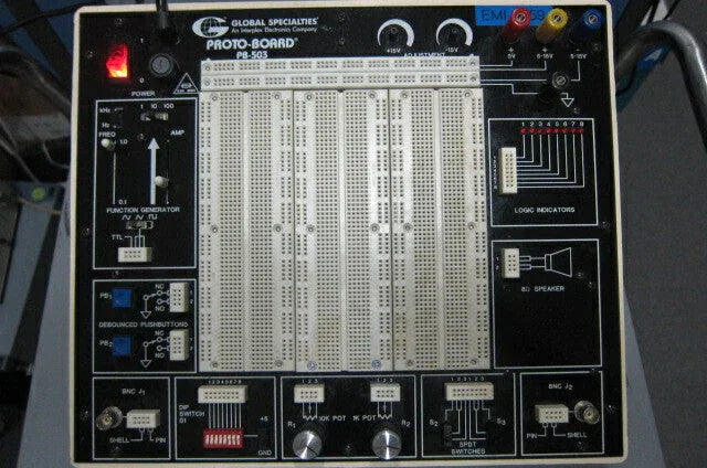 Global Specialties Analog & Digital Design Trainer Kit - ZYYKZ Test Equipment