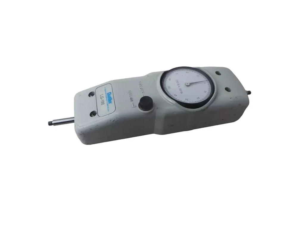 CHATILLON LG-100 QPA457 Precision Mechanical Force Gauge, 100 lb Capacity, 0.5 lb Resolution - ZYYKZ Test Equipment