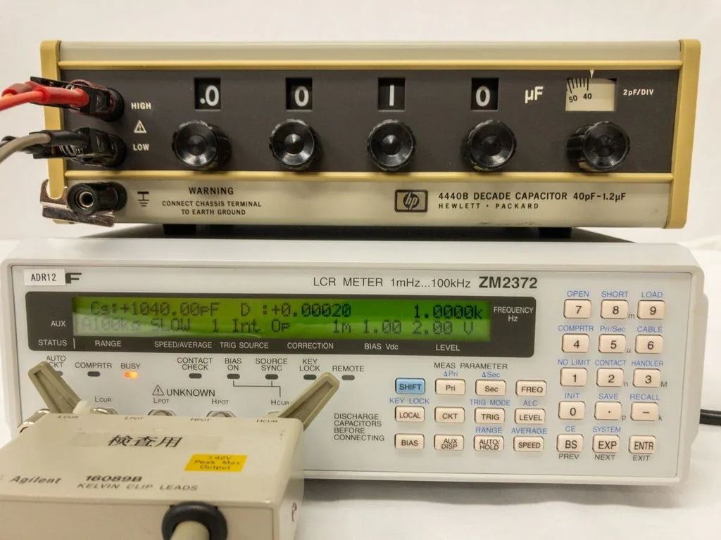 HP Precision Decade Capacitor Standard - ZYYKZ Test Equipment