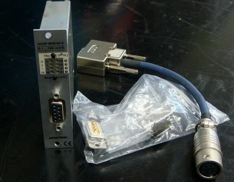 DEWETRON DAQP-BRIDGE-B Precision Bridge Measurement Module - ZYYKZ Test Equipment