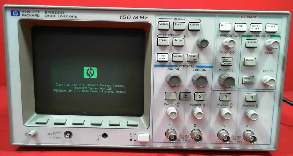 Agilent 54602B 2-Channel 150 MHz Oscilloscope - ZYYKZ Test Equipment