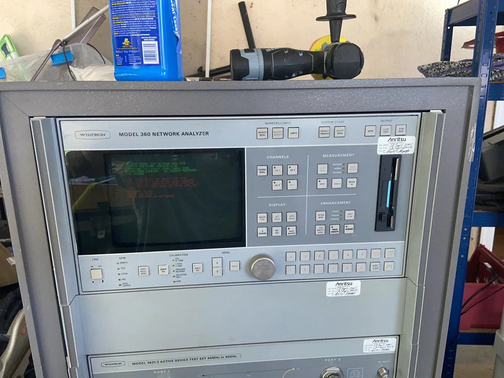 Anritsu Wiltron 360 Vector Network Analyzer System 10 MHz–40 GHz with Source & Active Test Set - ZYYKZ Test Equipment