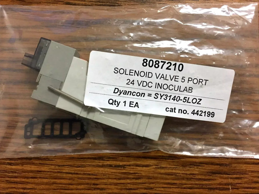 SMC SY3140-5LOZ 5-Port 2-Position Single Solenoid Valve 24 VDC - ZYYKZ Test Equipment