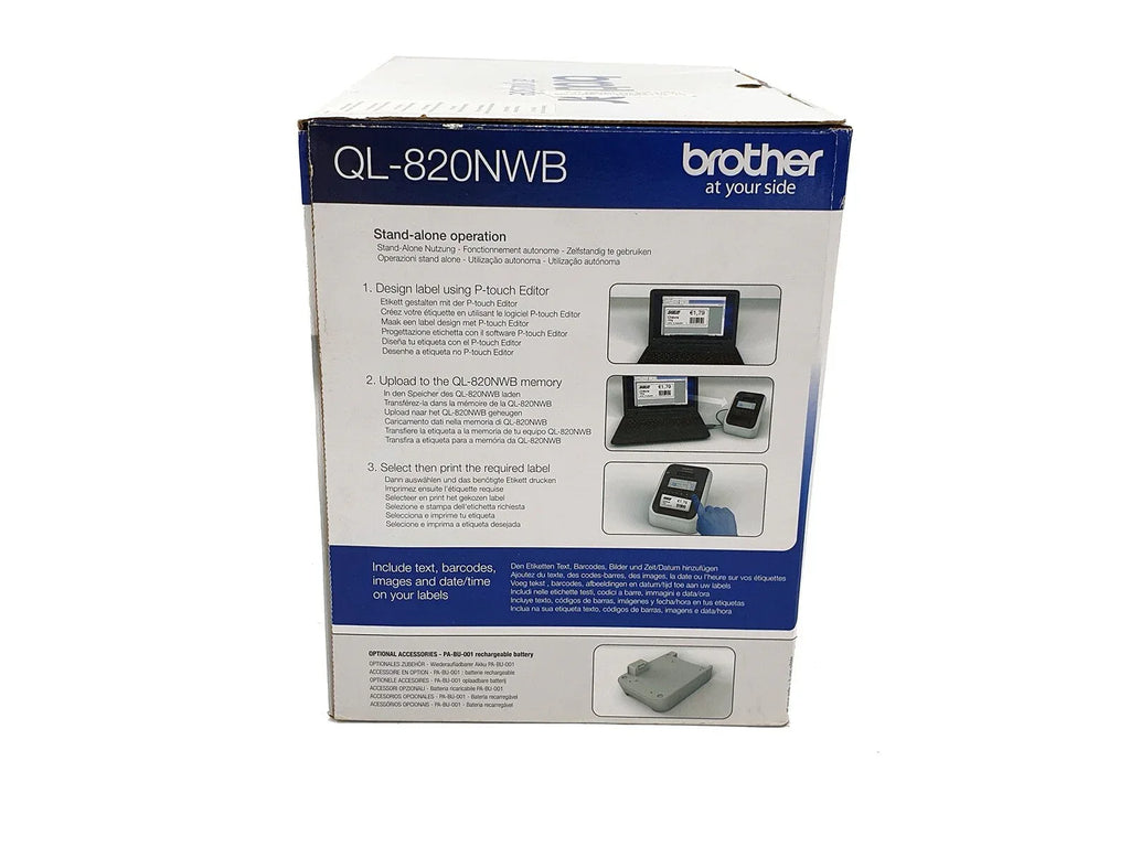 Brother QL-820NWB Professional Thermal Label Printer with Wireless & Ethernet - ZYYKZ Test Equipment