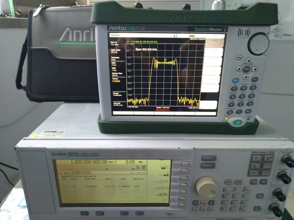 Anritsu MS2711E Handheld Spectrum Analyzer 9 kHz to 3 GHz - ZYYKZ Test Equipment