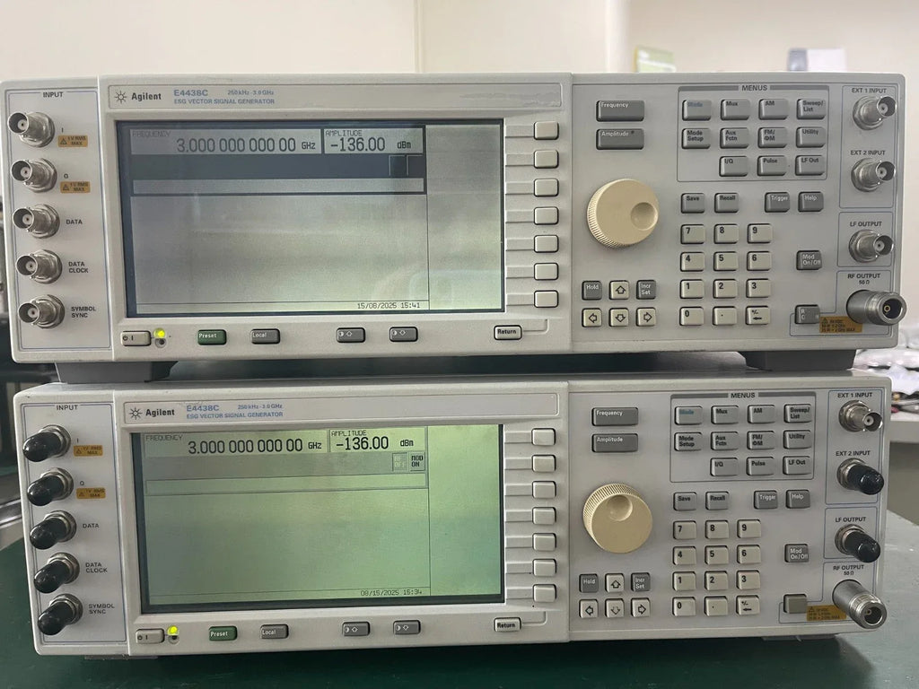 Agilent E4438C ESG Vector Signal Generator 250 kHz to 3 GHz - ZYYKZ Test Equipment