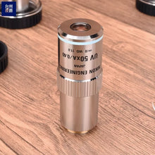 Load image into Gallery viewer, Nikon Engineering UV 50x A/0.40 Microscope Objective Lens - Used with 90 Days Warranty