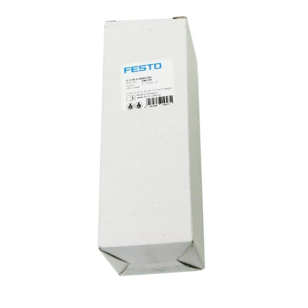 Festo LF/LFR-D-MIDI:ERS 646228 Pneumatic Filter Bowl - ZYYKZ Test Equipment