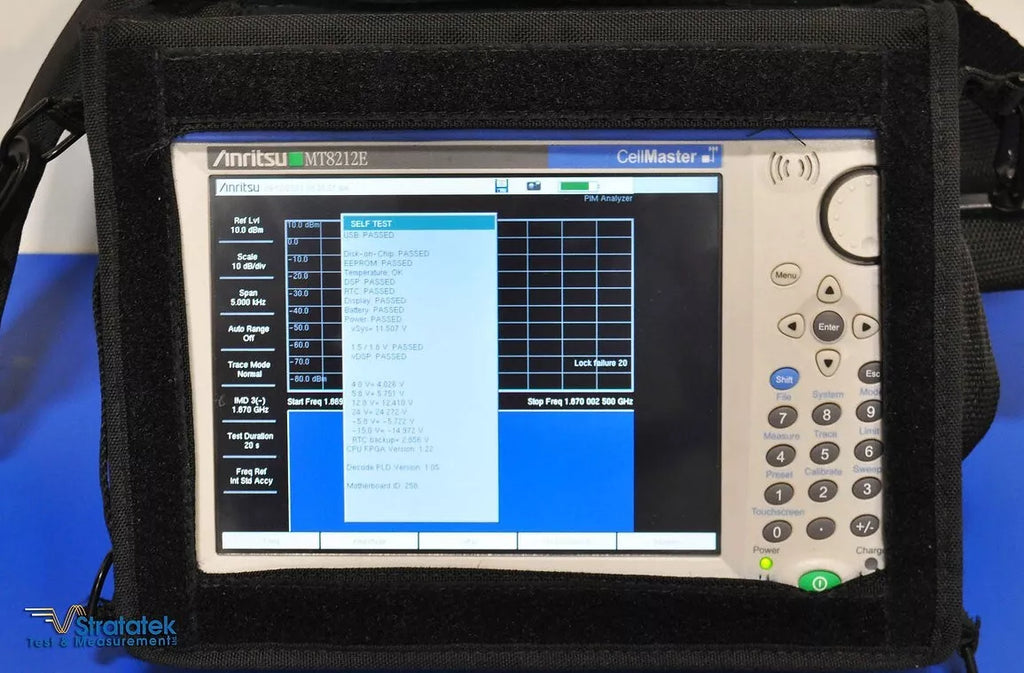 Anritsu MT8212E CellMaster Base Station with ICN50B and GPS Antenna - Repair Needed