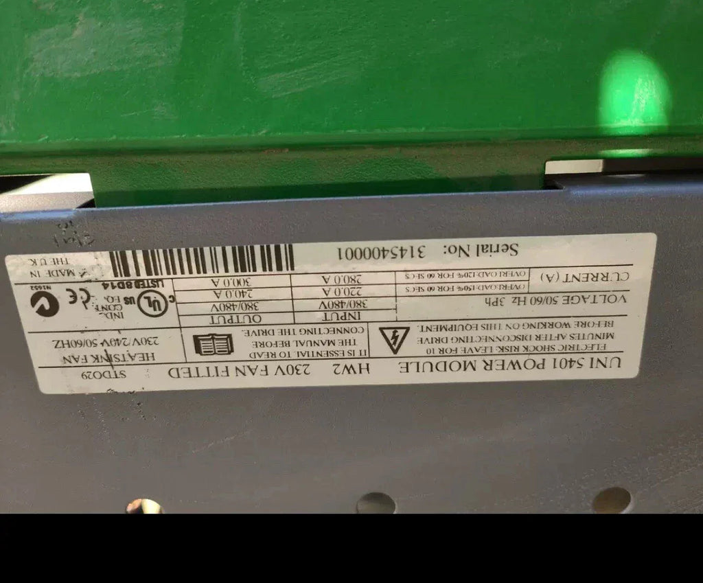 Control Techniques UNI5401 UniDrive AC Drive - Advanced Motor Control - ZYYKZ Test Equipment