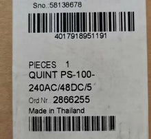 Load image into Gallery viewer, Phoenix Contact QUINT-PS-100-2 Industrial Power Supply Unit 100W - ZYYKZ Test Equipment