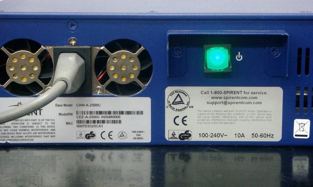 Spirent EA2500C L4-7 High-Performance Network Traffic Tester - ZYYKZ Test Equipment