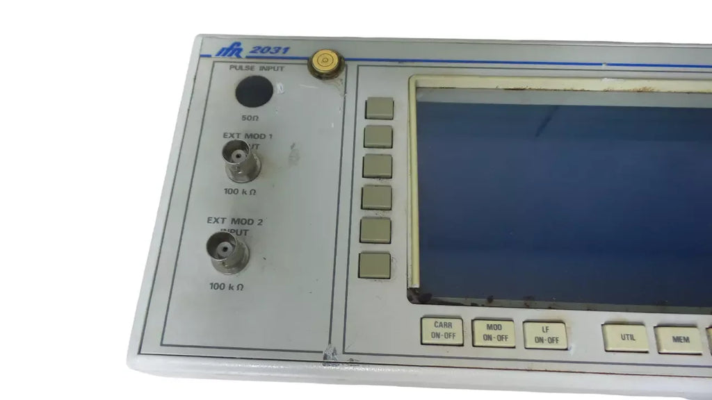 IFR 2031 Signal Generator 10 kHz to 2.7 GHz with Front Panel Assembly - ZYYKZ Test Equipment
