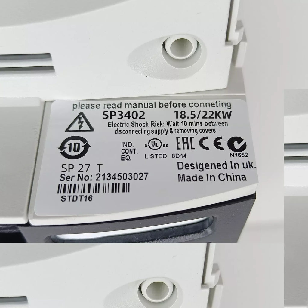 Control Techniques SP3402 Unidrive InverterDrive 18.5/22 kW - ZYYKZ Test Equipment