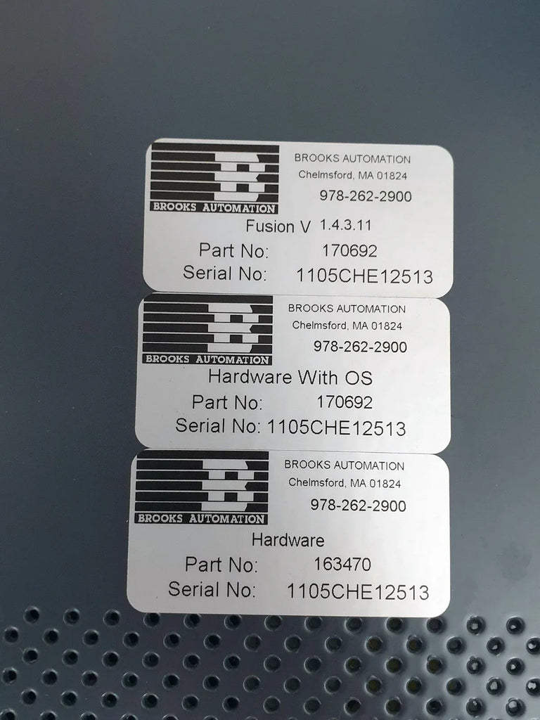 Brooks Robot Controller Model 170692 – Industrial Automation Control Unit - ZYYKZ Test Equipment