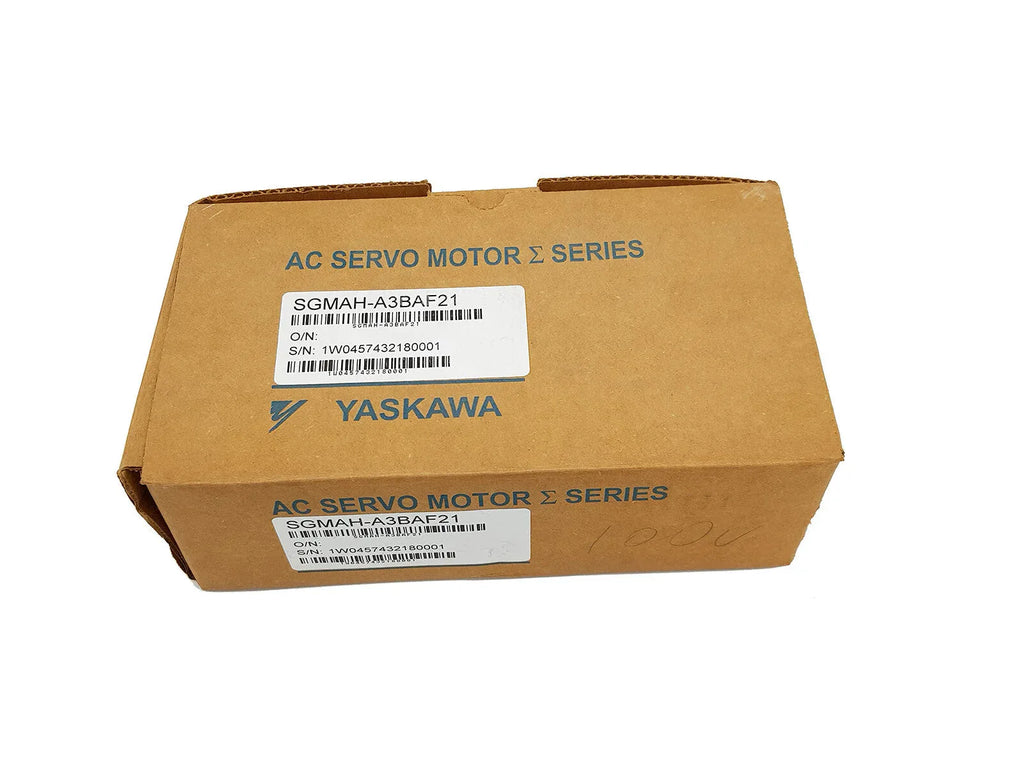SGMAH-A3BAF21 AC Servo Motor by Yaskawa - High Precision Industrial Motor - ZYYKZ Test Equipment