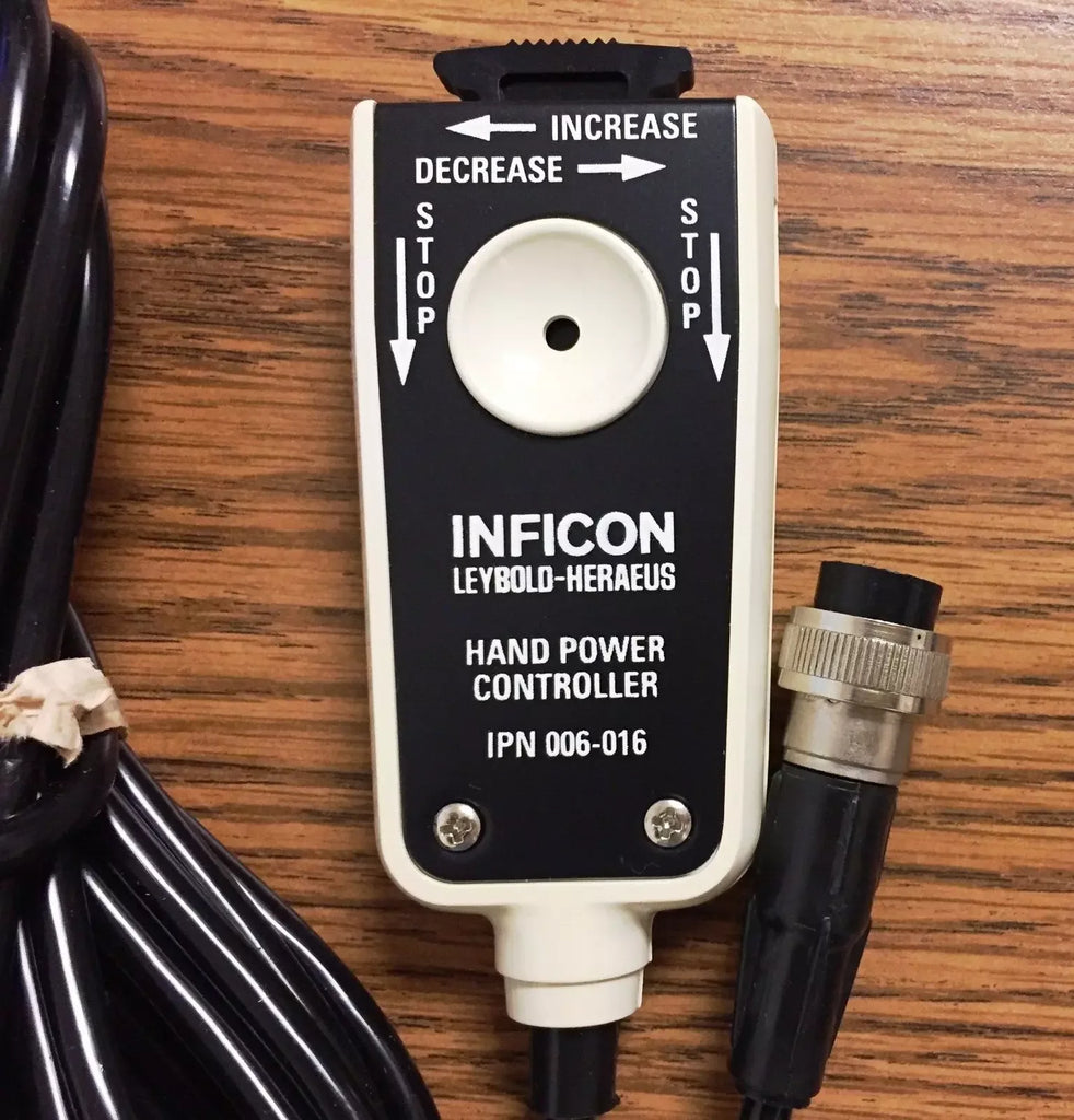 Inficon Leybold-Heraeus IPN 006-016 Hand Power Controller for Vacuum Systems - ZYYKZ Test Equipment