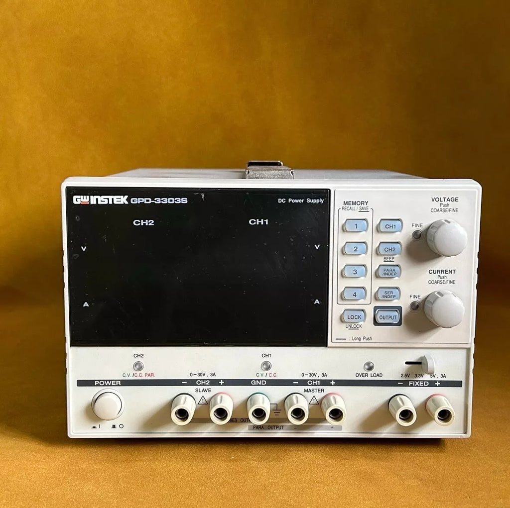 GW Instek GPD-3303S 3-Channel Programmable Linear DC Power Supply - Used