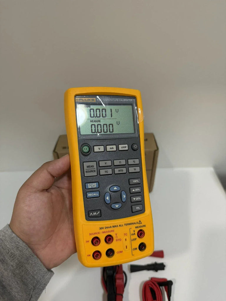 FLUKE 724 Precision Temperature Calibrator Meter for Accurate Calibration - ZYYKZ Test Equipment