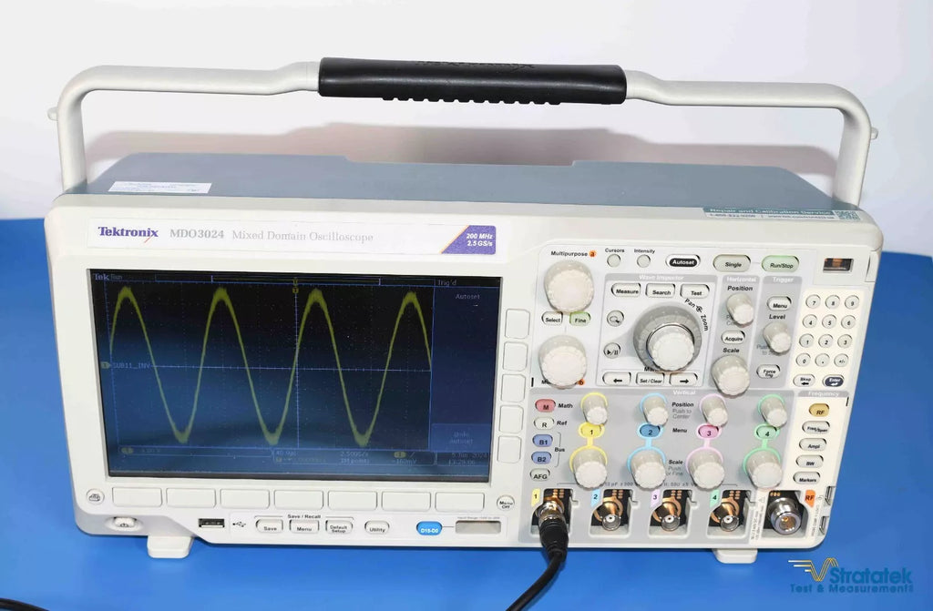 Tektronix MDO3024 200 MHz 4-Channel Mixed Domain Oscilloscope