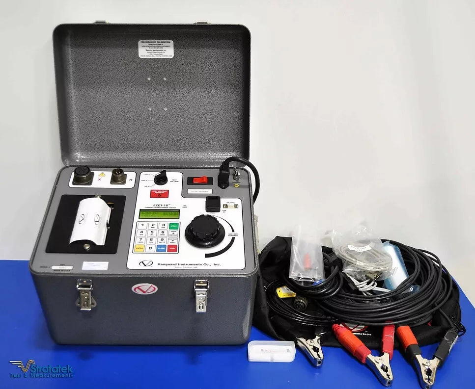 Vanguard EZCT-10 NIST Calibrated Current Transformer Tester - 10A