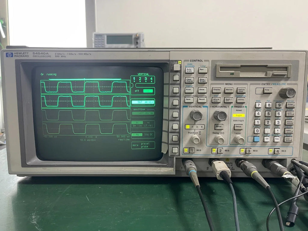 HP Agilent 54540A 500MHz Digital Oscilloscope - 2Gs/s Bandwidth - ZYYKZ Test Equipment