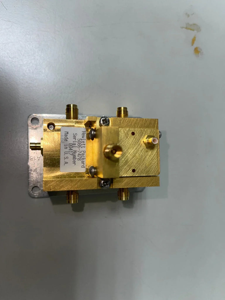 HP Agilent 5086-7478 40GHz RF Switch/Splitter Module for HP8516A Network Analyzer - ZYYKZ Test Equipment