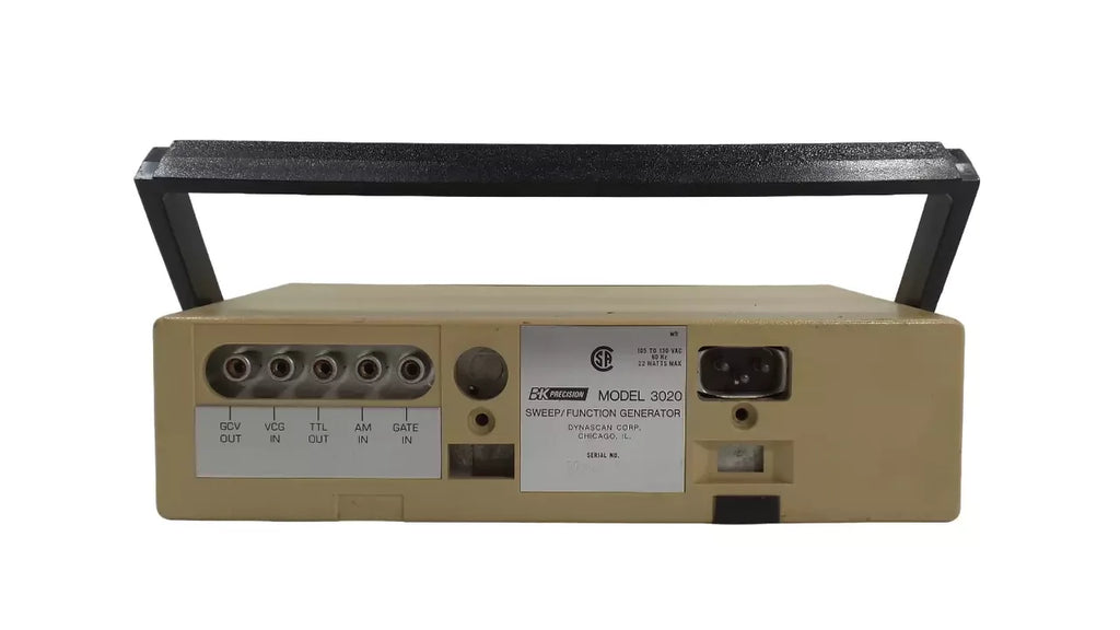 BK Precision 3020 Sweep Function Generator by Dynascan Corporation - ZYYKZ Test Equipment