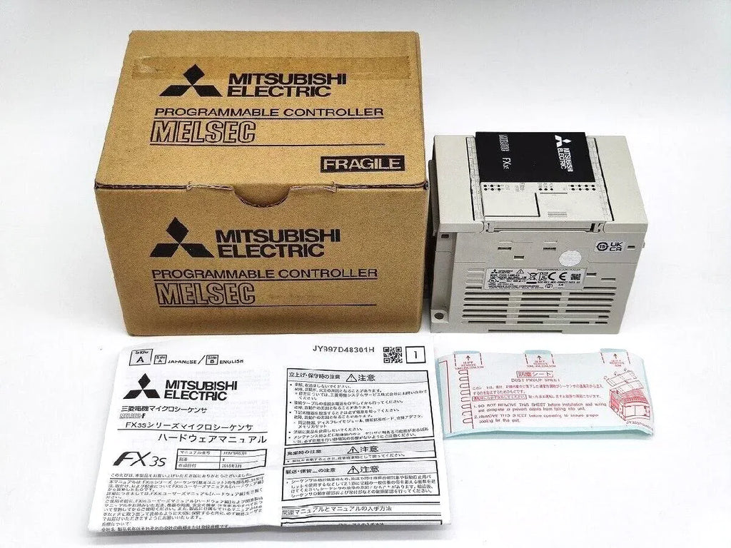 Mitsubishi FX3S-14MR/ES Programmable Logic Controller (PLC) - 14 I/O - ZYYKZ Test Equipment