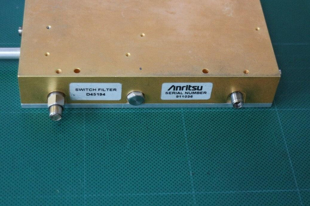 Anritsu Standard Power Switched Filter - High Performance RF Filter - ZYYKZ Test Equipment