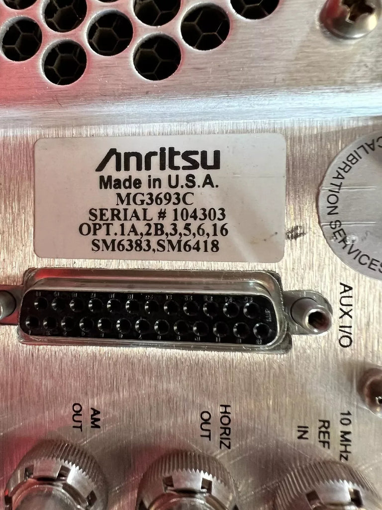 Anritsu MG3693C Broadband Signal Generator, 10 MHz–31.8 GHz - ZYYKZ Test Equipment
