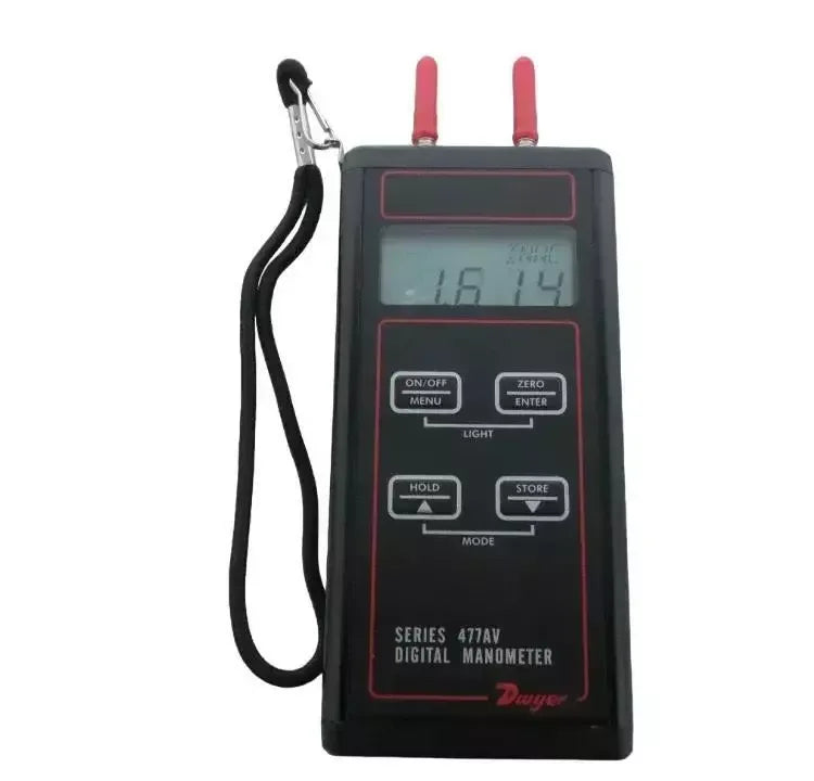 Dwyer Instruments Series 477AV-00 Digital Manometer for Precision Pressure Measurement - ZYYKZ Test Equipment