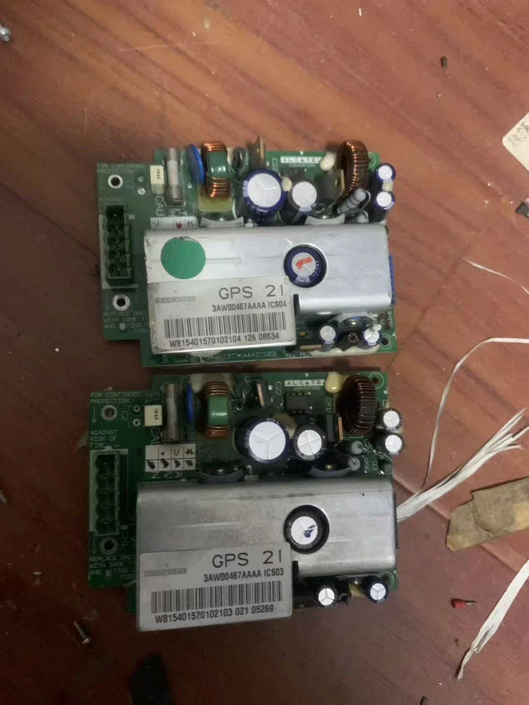 Modicon Alcatel 3AW00467AAAA GPS 21 Power Supply Assembly - Used - ZYYKZ Test Equipment