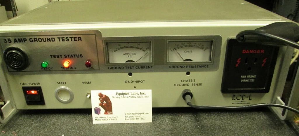 Ground Bonding Tester 35A for BSI, VDE, IEC Electrical Safety Standards - ZYYKZ Test Equipment