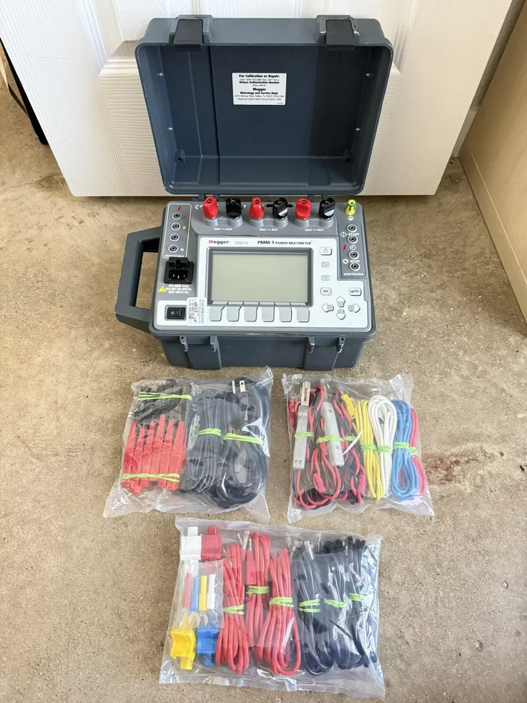 MEGGER AVO PMM-1 Precision Power Multimeter - Calibrated Until 2025 - ZYYKZ Test Equipment