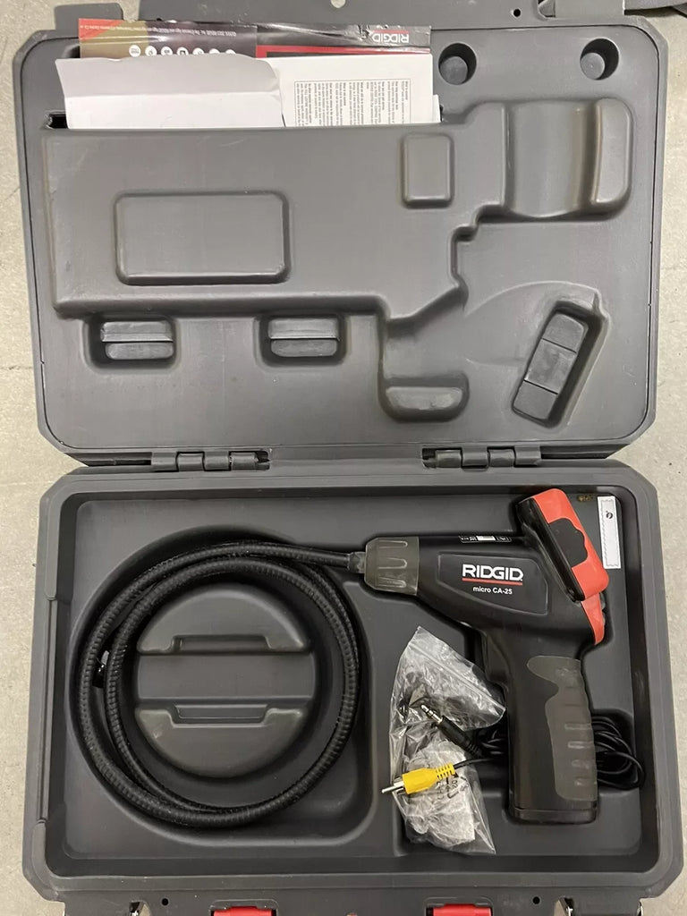 RIDGID Micro CA-25 Digital Inspection Camera with 3.5 LCD - Model 40043 - ZYYKZ Test Equipment