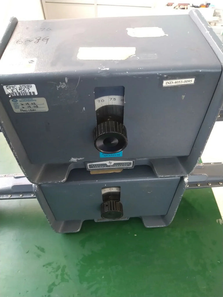 HP Agilent J382A Variable RF Attenuator 5.3-8.2 GHz - ZYYKZ Test Equipment