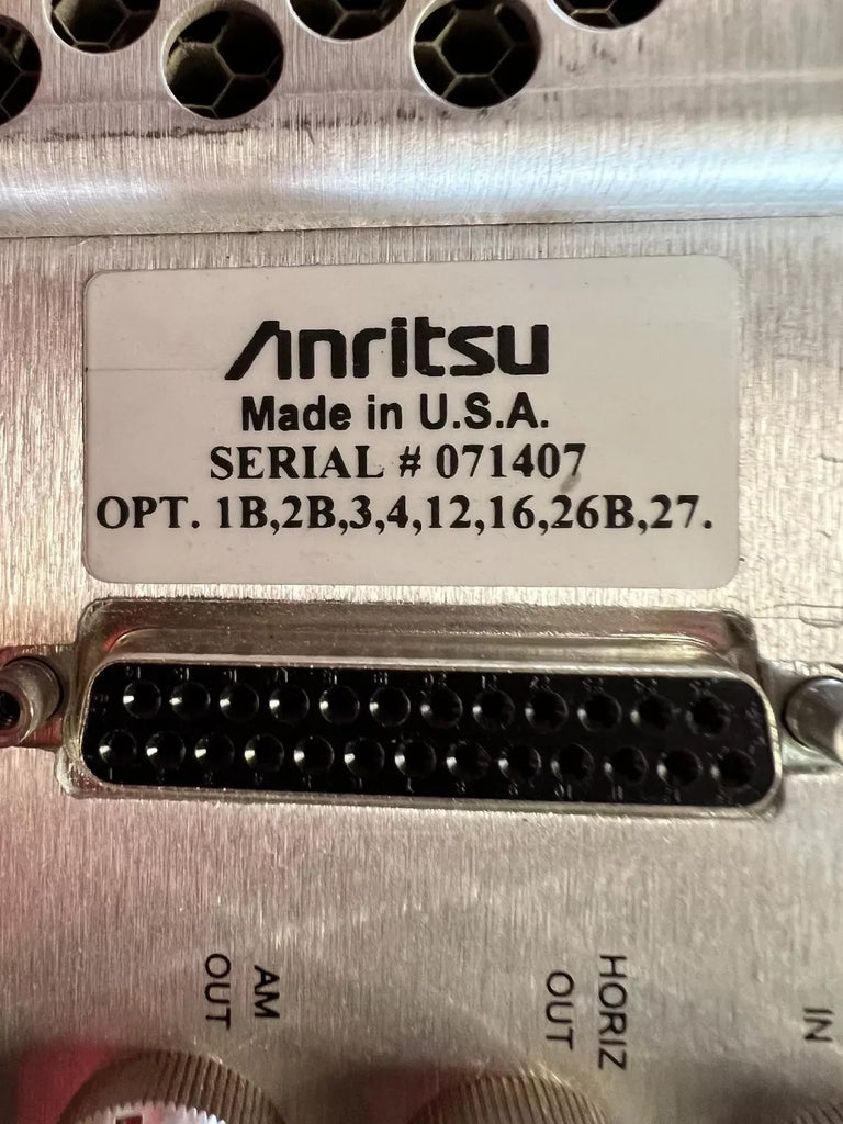 Anritsu MG3694B Wideband Signal Generator 2 GHz to 40 GHz - ZYYKZ Test Equipment