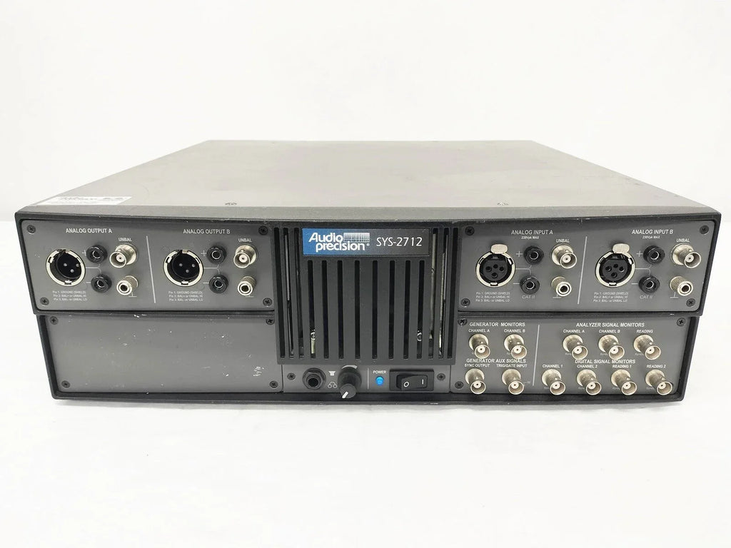 SYS-2712 Precision Audio Analyzer with Advanced Signal Testing - ZYYKZ Test Equipment