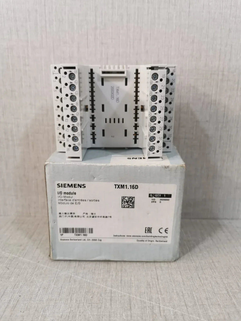 SIEMENS TXM1.16D Digital Input Module for Automation Systems - ZYYKZ Test Equipment
