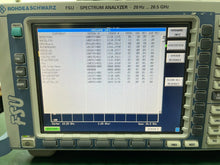 Load image into Gallery viewer, Rohde &amp; Schwarz FSU26 Spectrum Analyzer 20 Hz to 26.5 GHz - ZYYKZ Test Equipment