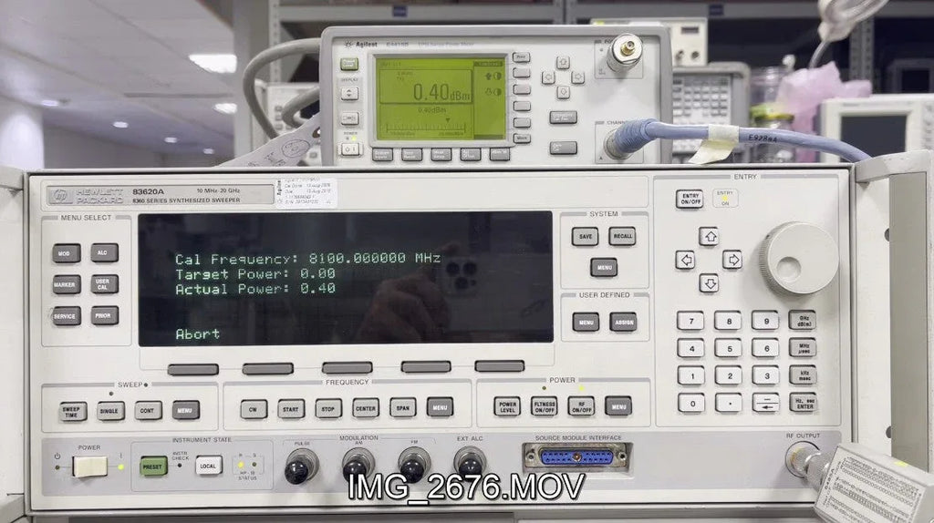 Synthesized Sweep Signal Generator 10MHz to 20GHz - ZYYKZ Test Equipment
