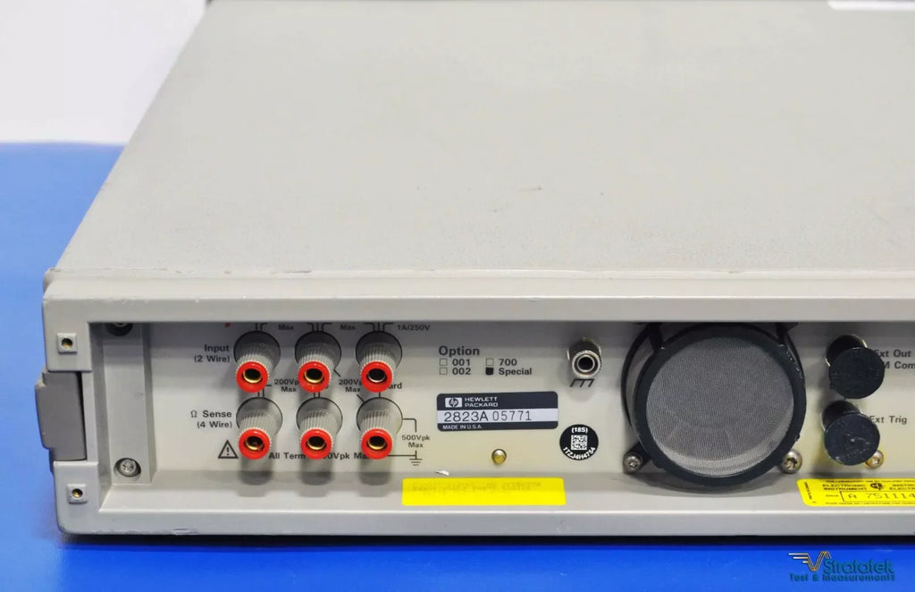 Agilent 3458A 8.5 Digit Multimeter with 1000V AC RMS Option - Calibrated by Keysight