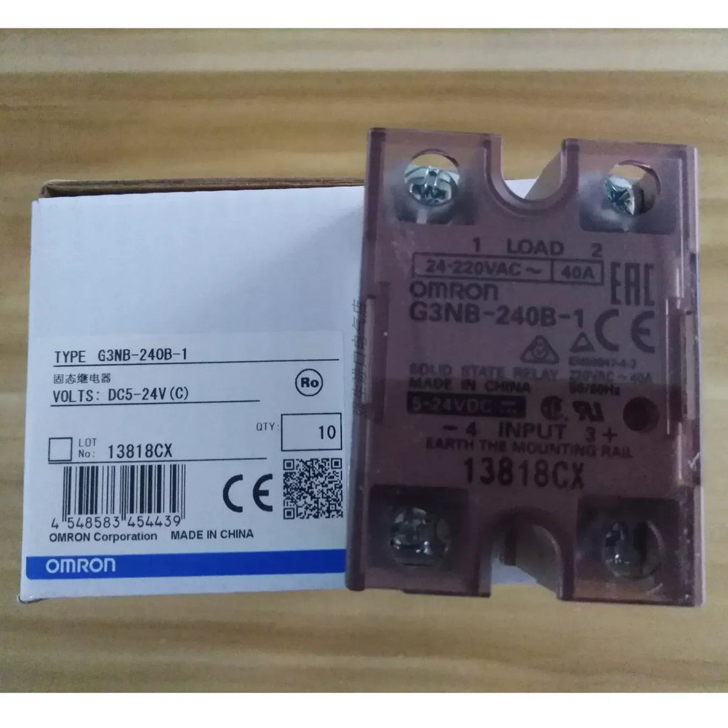 Omron G3NB-240B-1 Solid State Relay DC24V 40A - ZYYKZ Test Equipment